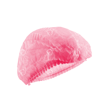 Одноразовая шапочка, розовая