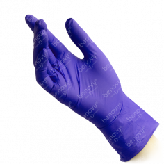 Перчатки BENOVY Dental Formula Nitrile MultiColor Violet blue