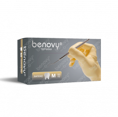 Перчатки BENOVY Dental Formula Double Chlorinated